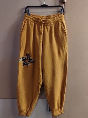 adidas  Men Mustard Jogger Sweatpants - Yellow